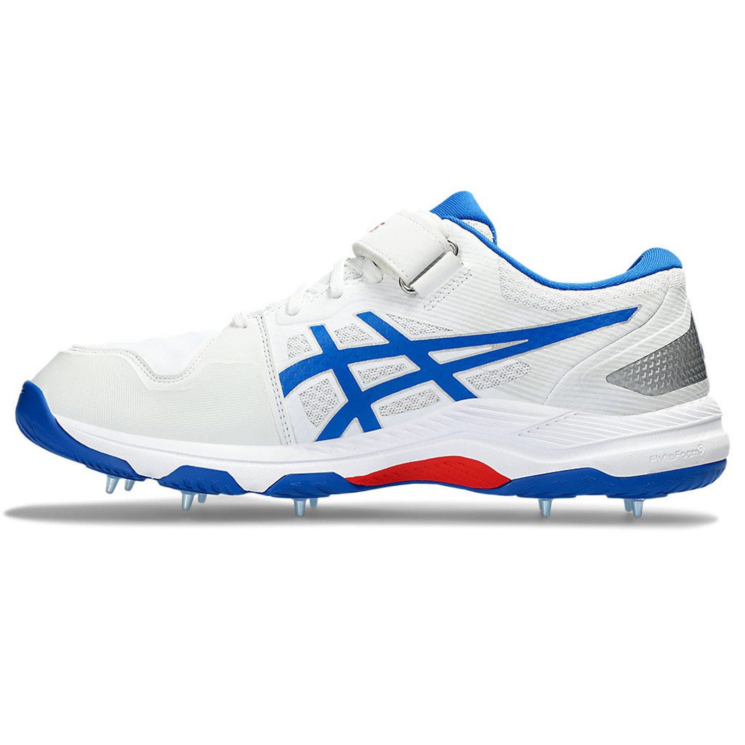 Asics Speed Menace FF Shoes White Tuna Blue Shoes Cricket Express Asics 2023 24