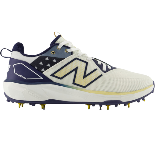 CK10GN6 Spike Shoes - White/Navy/Gold