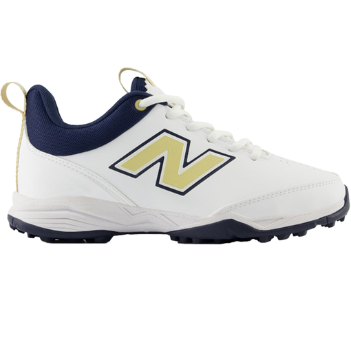 KC4020N3 Rubber Shoes - White/Navy/Gold