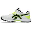 Gel Gully 7 Spike Shoes - White/Safety Yellow/Black