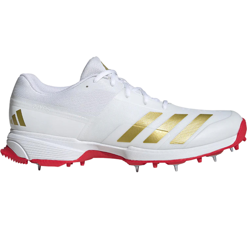 SL22 YDS Spike Shoes (White/Gold/Red)