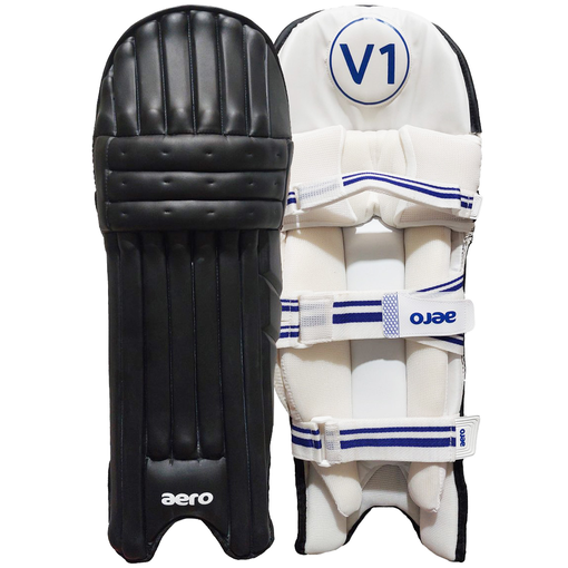 V1 Coloured Batting Pads - Black (21/22)