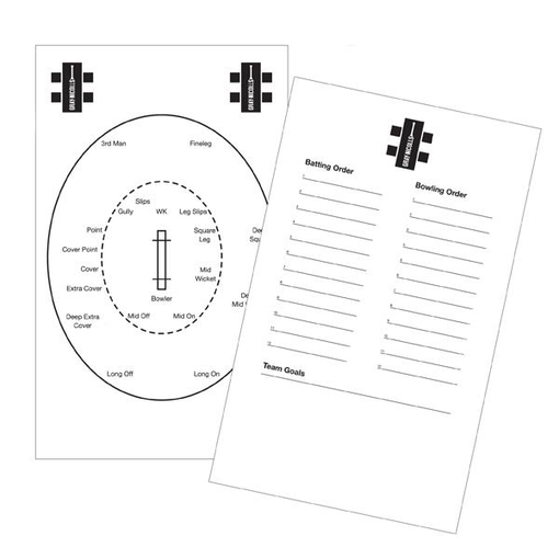 Cricket Coaching Clipboard